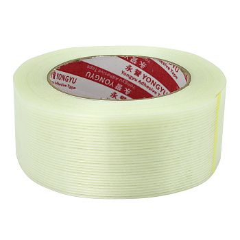 Скотч армированный стекловолокном 50 мм на 50м